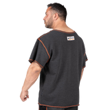 Gorilla Wear Wallace Workout Top, grey/orange