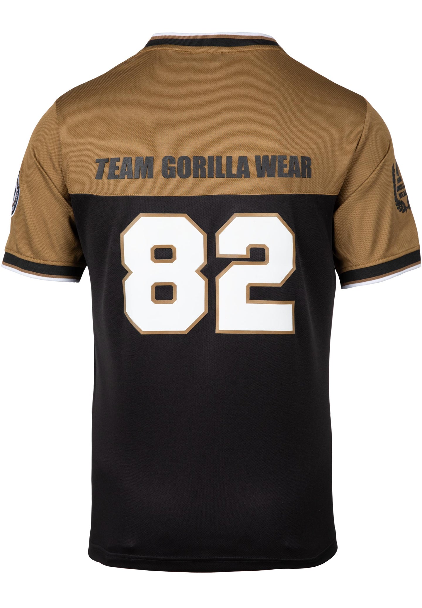 Gorilla Wear Trenton Football Jersey, black/gold