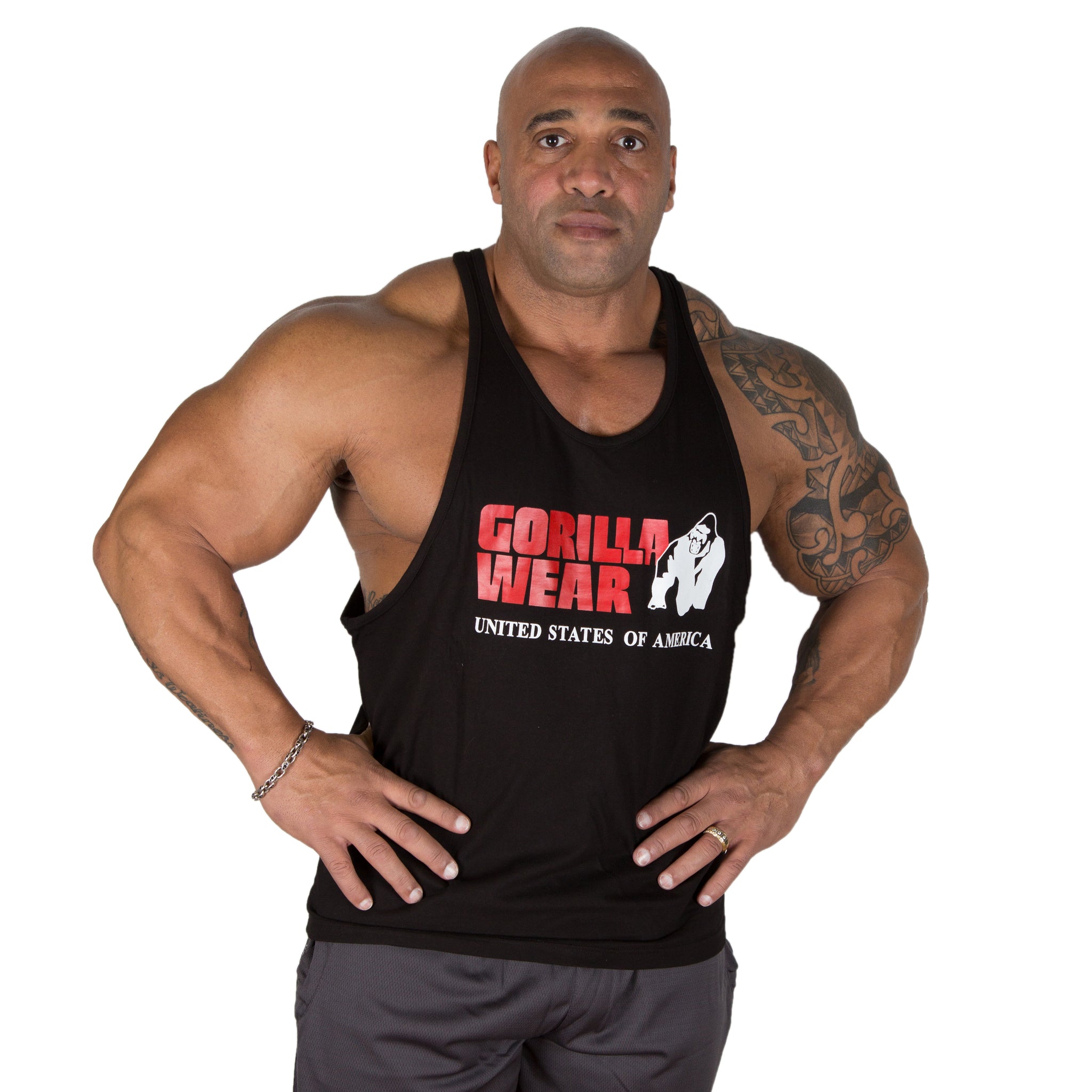 Gorilla Wear Classic Tank Top, black