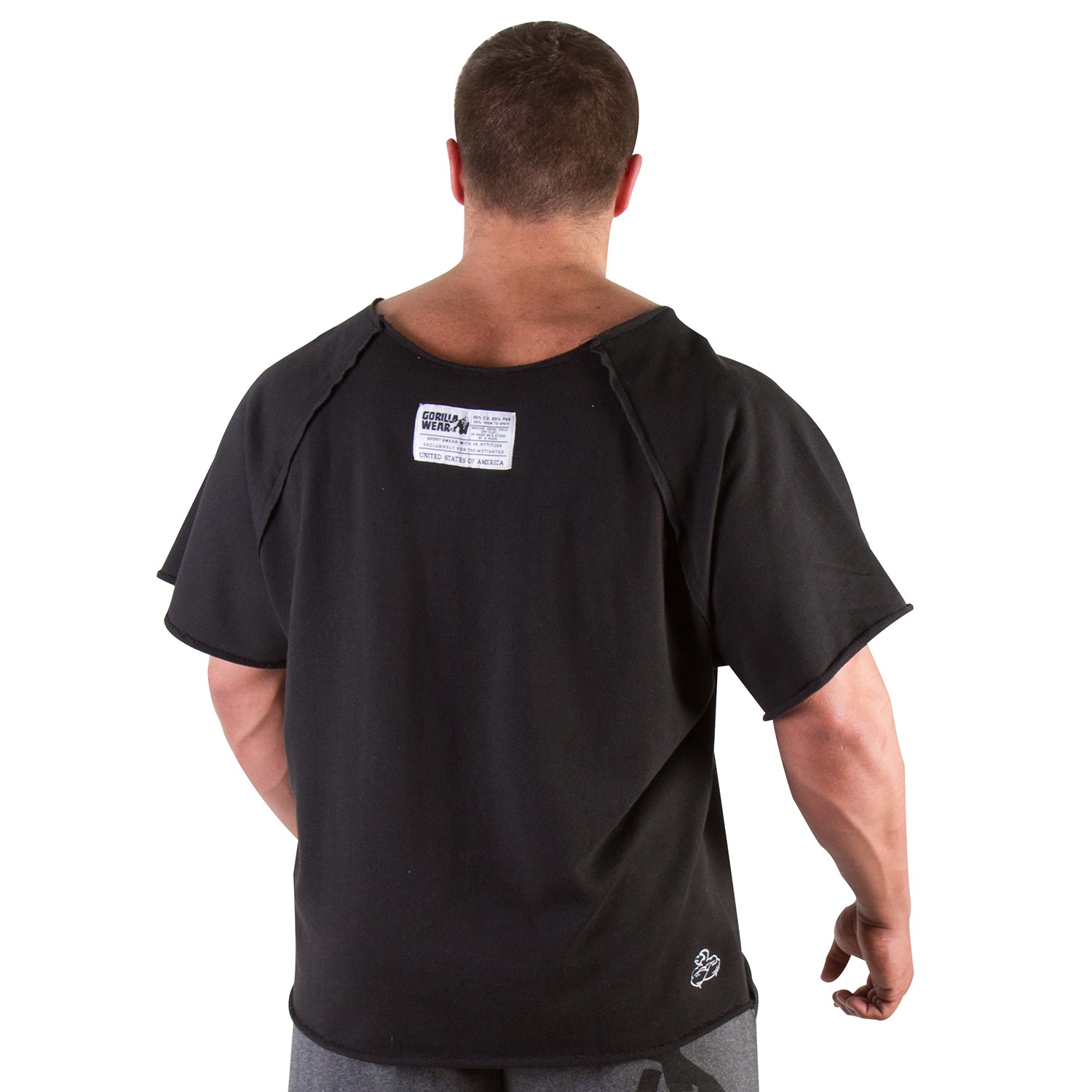 Gorilla Wear Classic Workout Top, black