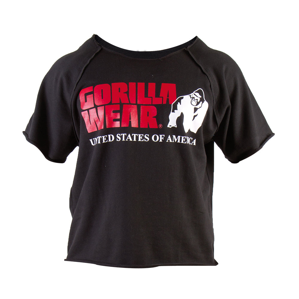 Gorilla Wear Classic Workout Top, black