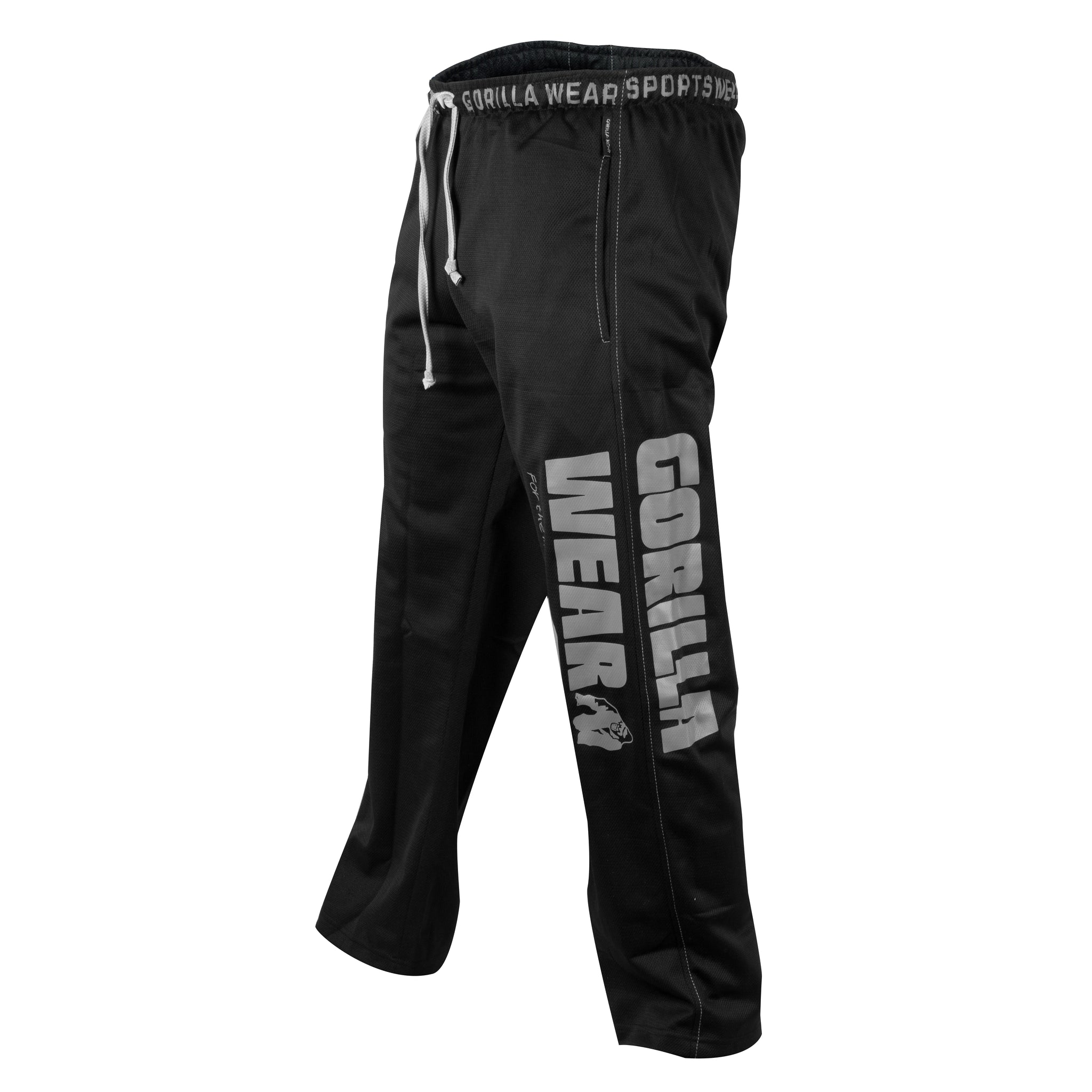 Gorilla Wear Logo Mesh Pants, svart