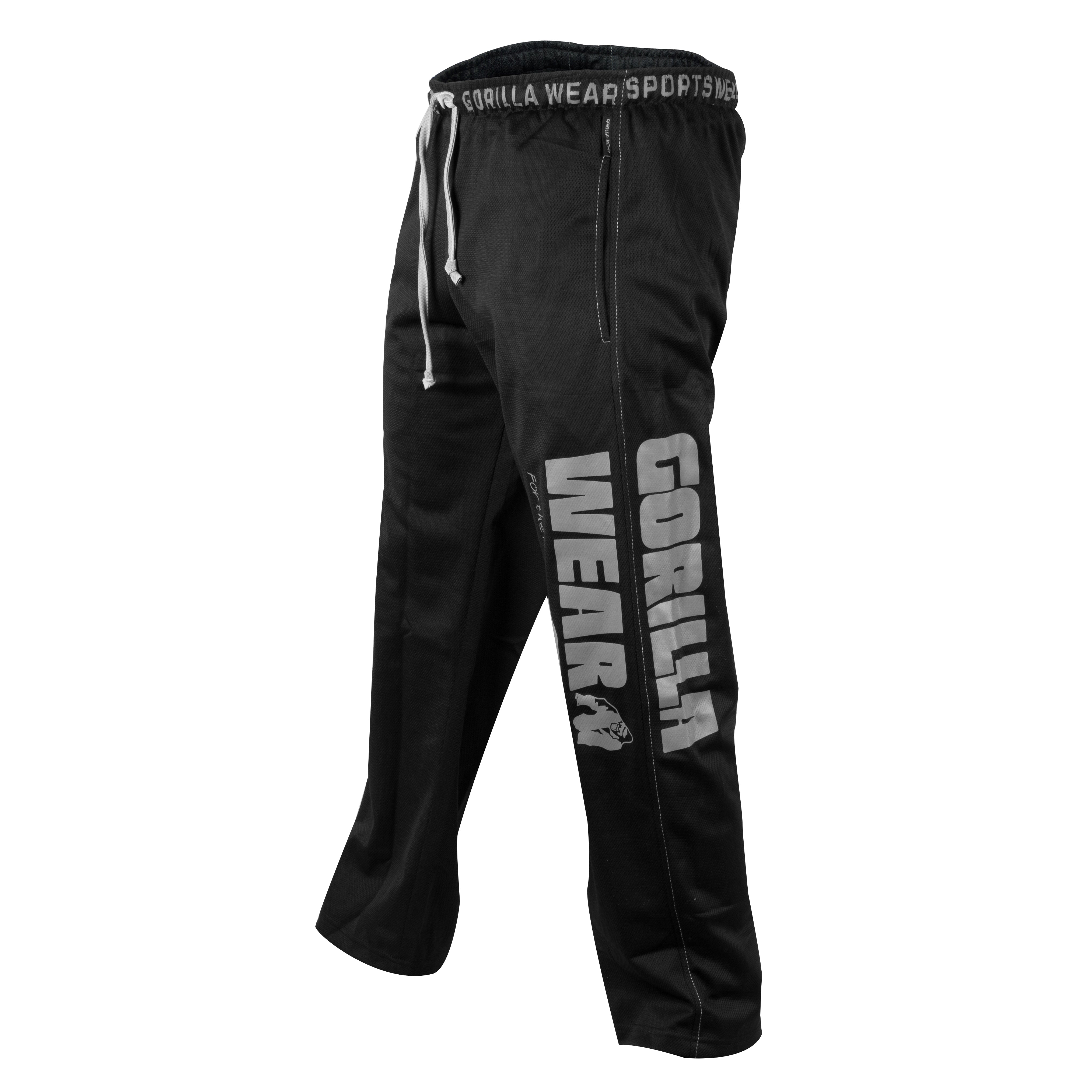 Gorilla Wear Logo Mesh Pants, svart