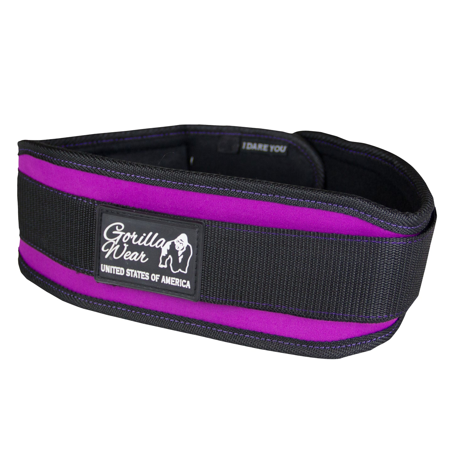 Gorilla Wear 4 Inch Women´s Lifting Belt, black/purple