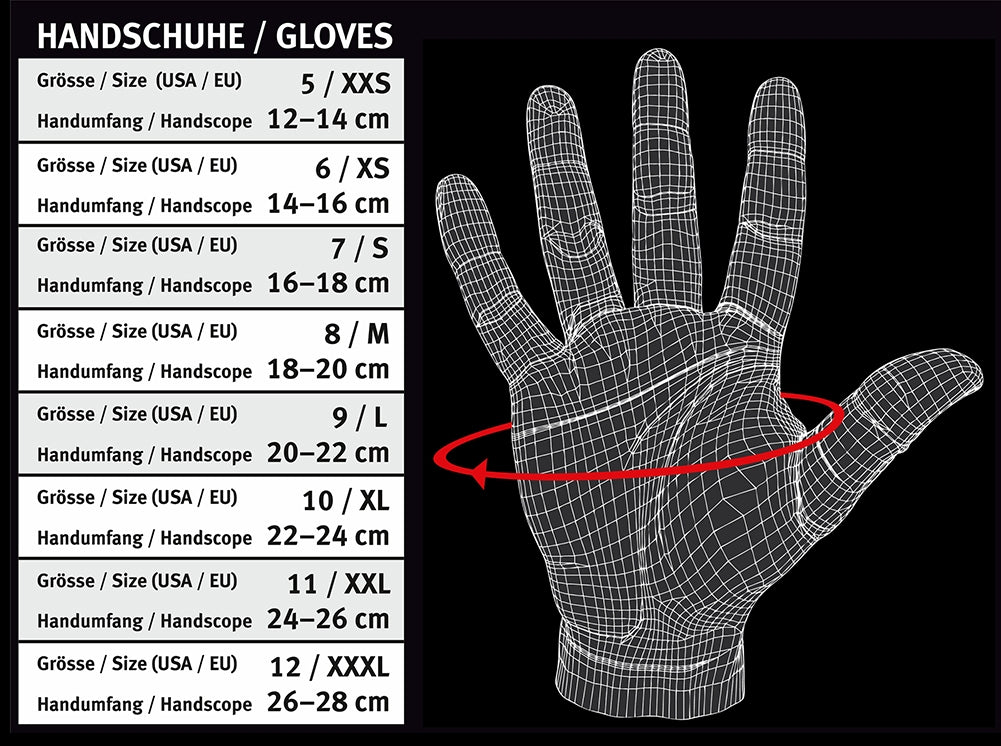 C.P. Sports Wrist Wrap Glove, black