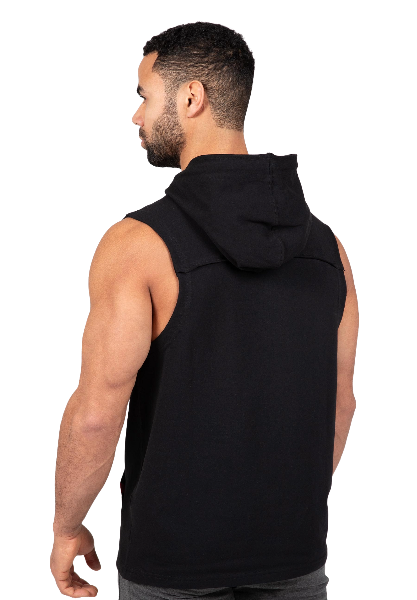 Gorilla Wear Chico S/L Hooded T-Shirt, black