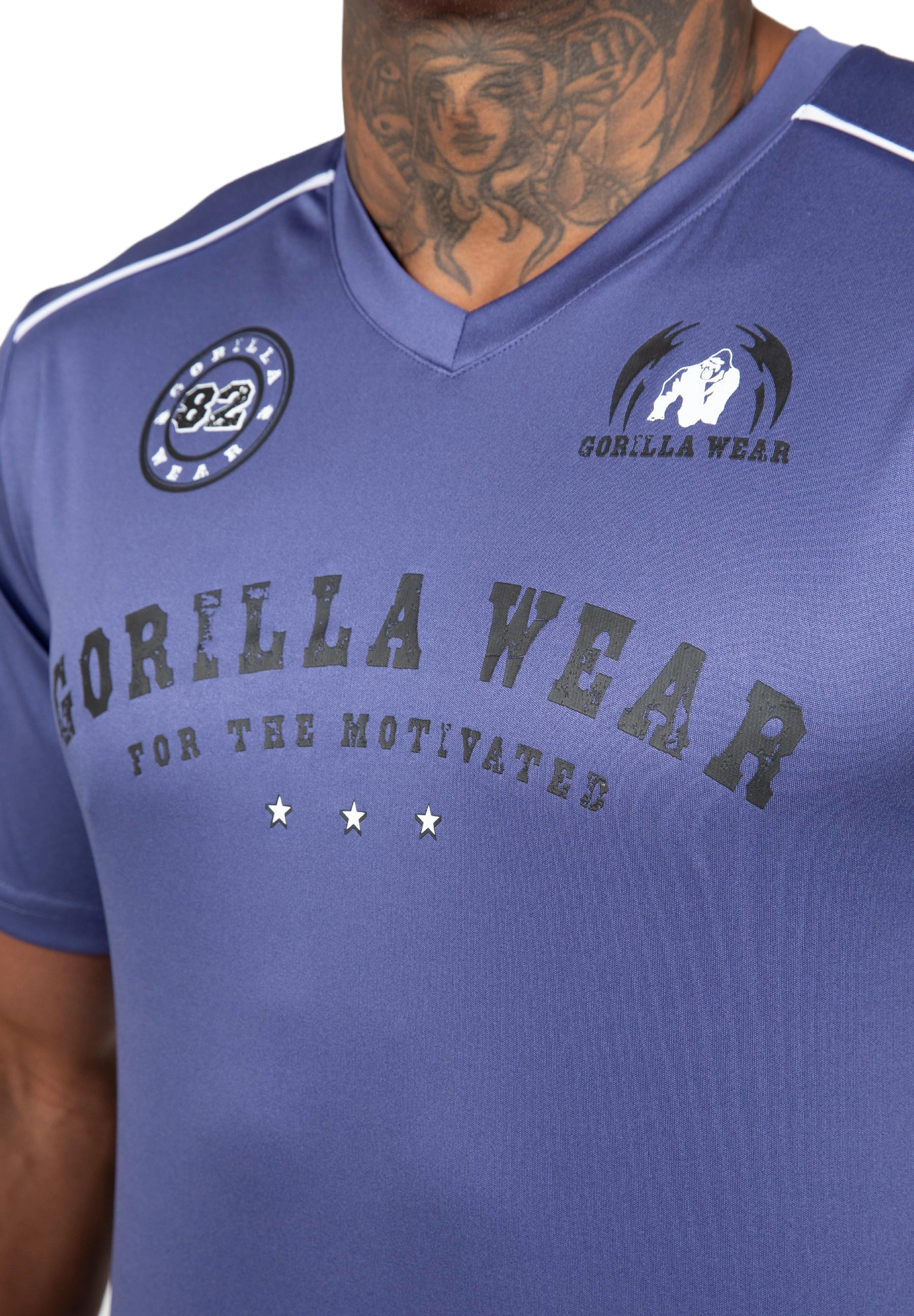 Gorilla Wear Baltimore T-Shirt, navy