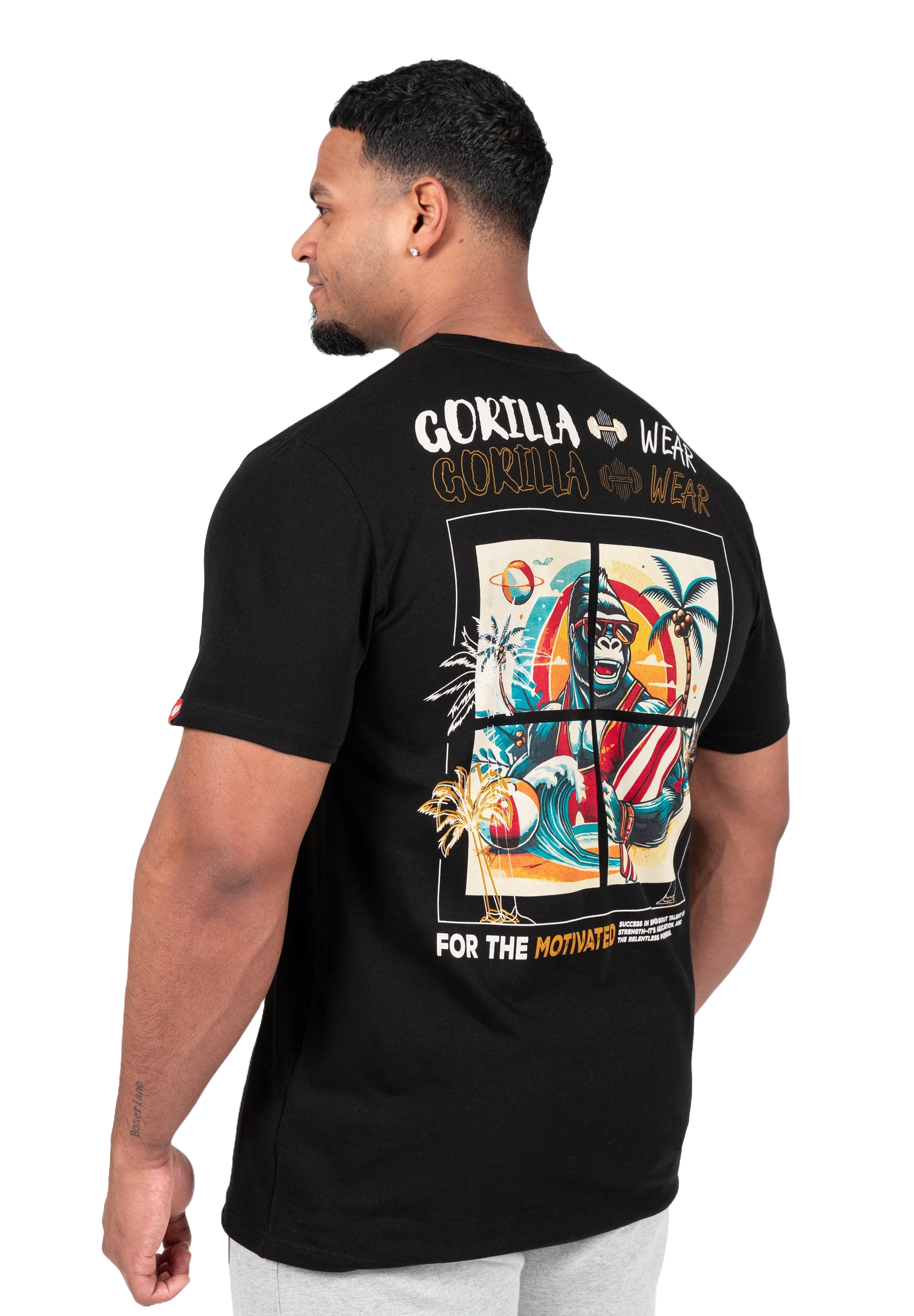 Gorilla Wear Santa Cruz T-Shirt, black