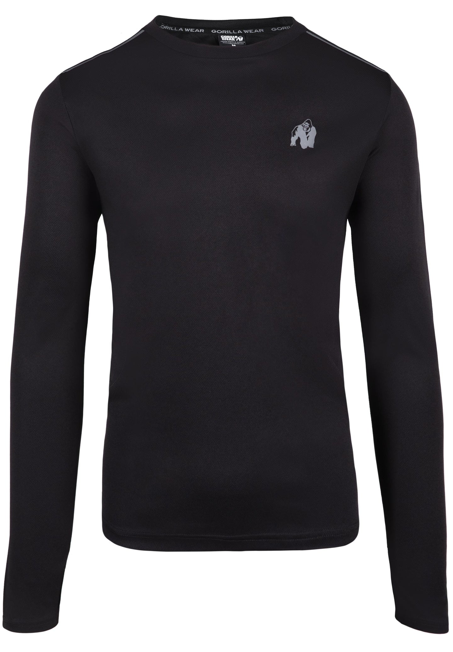 Gorilla Wear Washington Long Sleeve, black