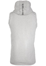 Gorilla Wear Lincoln Sleeveless Hoodie, Grå