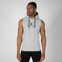 Gorilla Wear Lincoln Sleeveless Hoodie, Grå