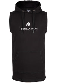 Gorilla Wear Lincoln Sleeveless Hoodie, black