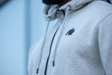 Gorilla Wear Kennewick Zipped Hoodie, grey