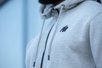Gorilla Wear Kennewick Zipped Hoodie, grey