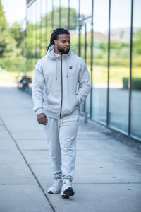 Gorilla Wear Kennewick Zipped Hoodie, grey