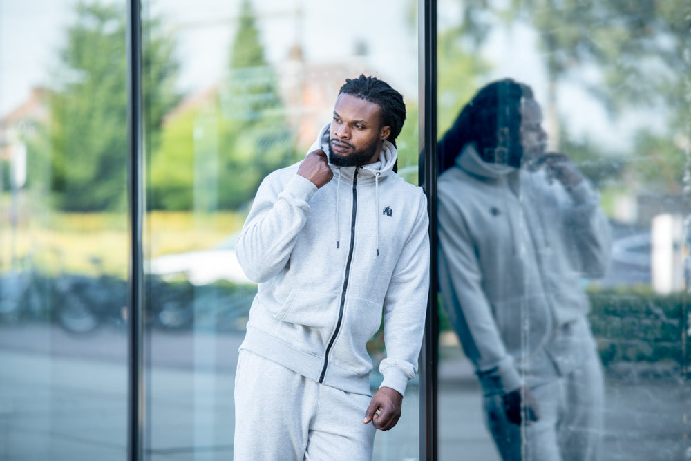 Gorilla Wear Kennewick Zipped Hoodie, grey