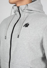 Gorilla Wear Kennewick Zipped Hoodie, grey