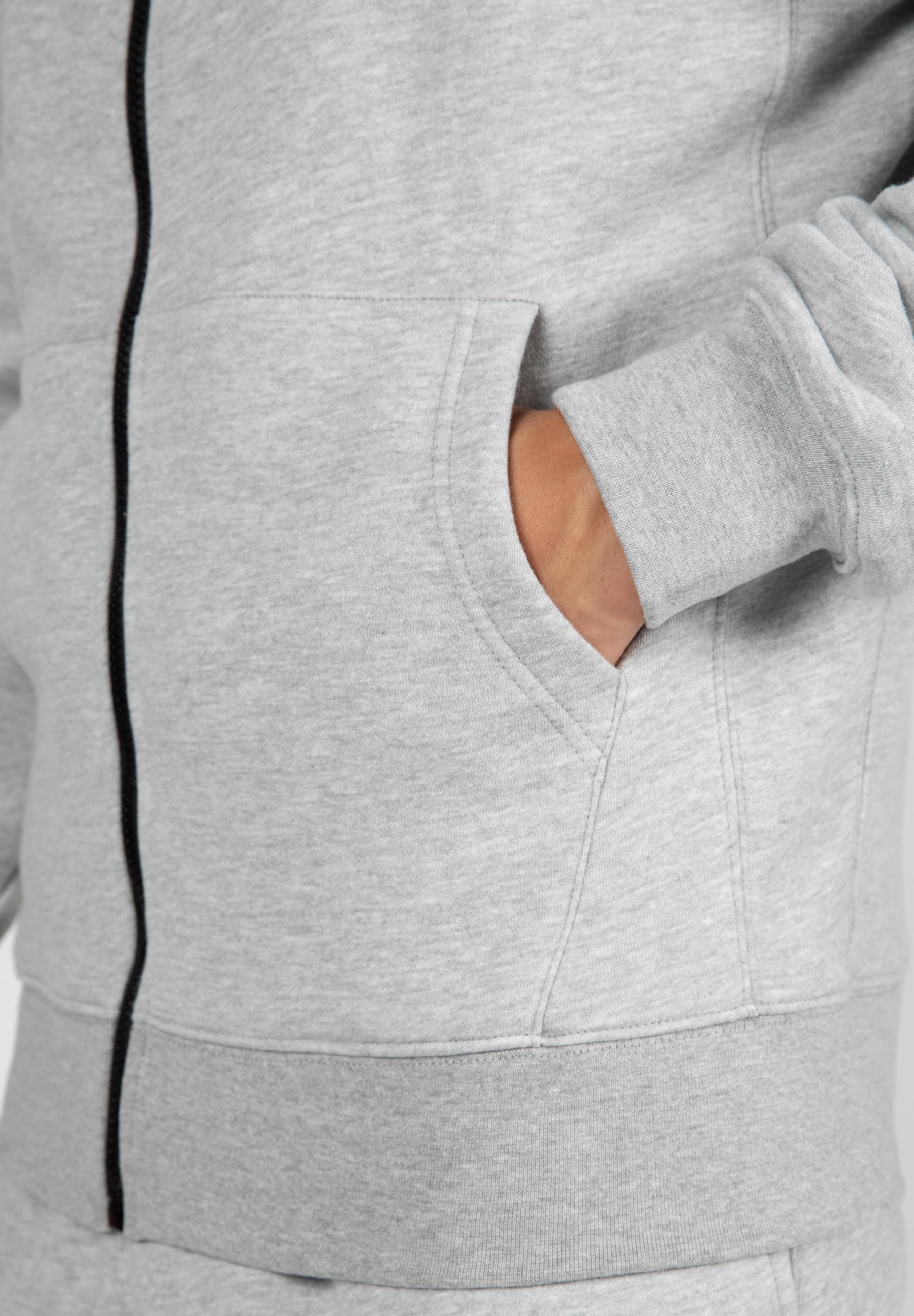 Gorilla Wear Kennewick Zipped Hoodie, grey