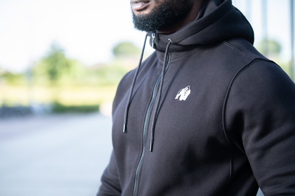 Gorilla Wear Kennewick Zipped Hoodie, grey