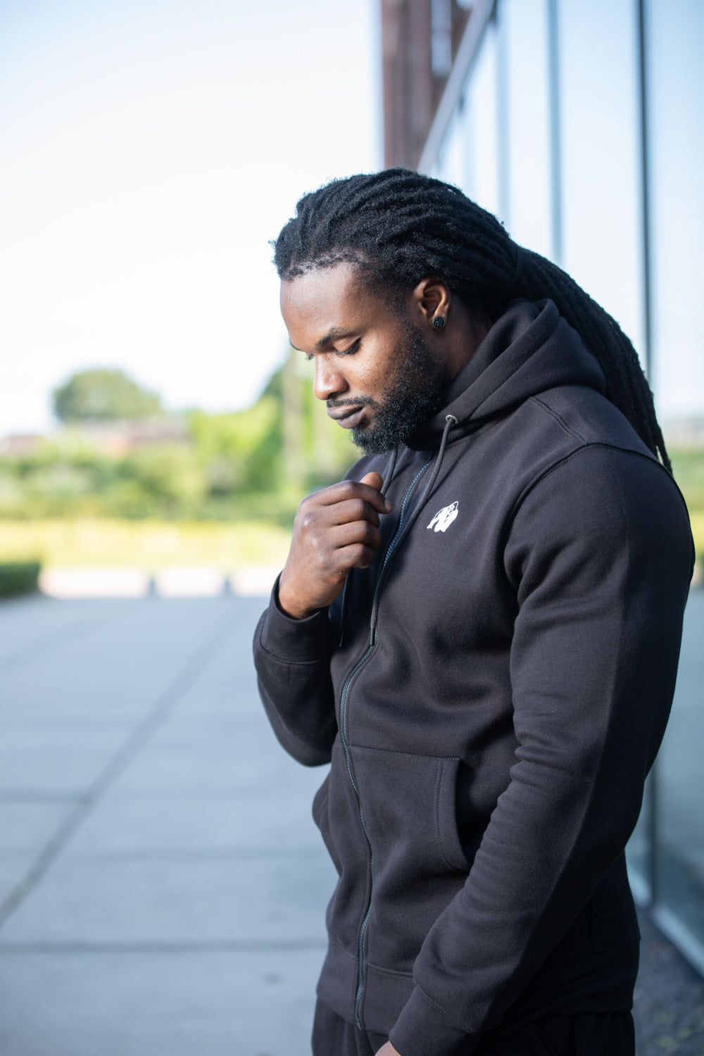 Gorilla Wear Kennewick Zipped Hoodie, grey