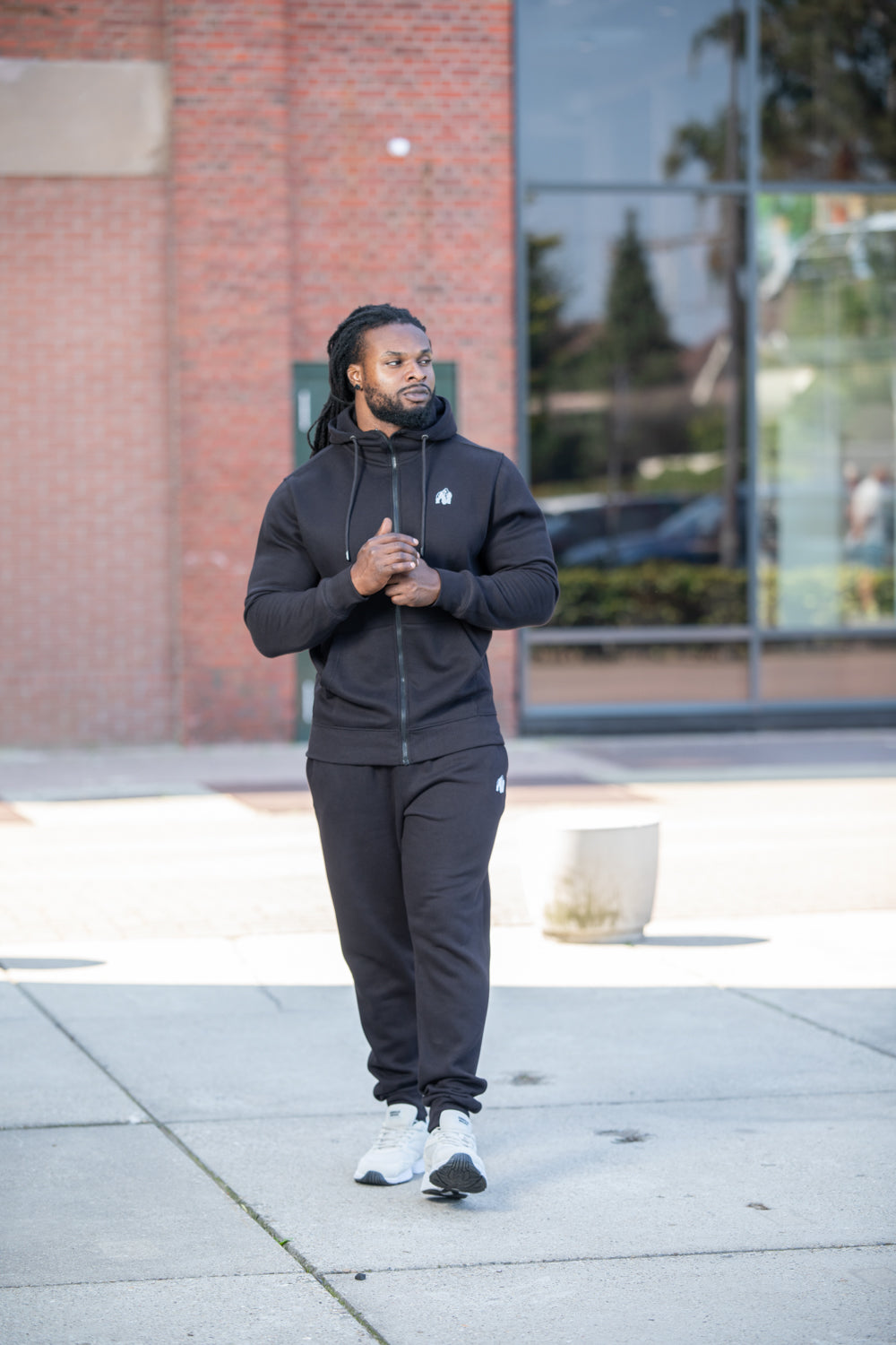 Gorilla Wear Kennewick Zipped Hoodie, grey