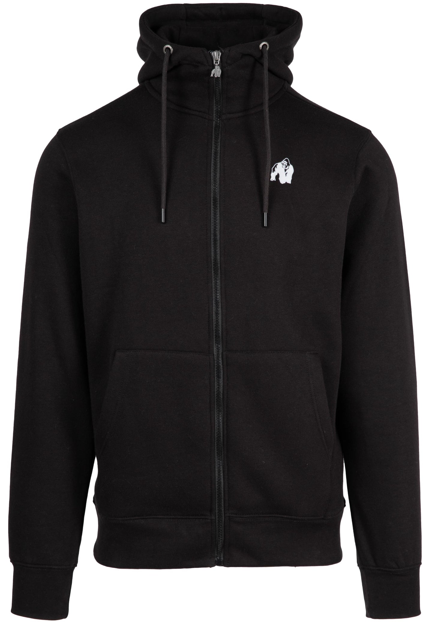 Gorilla Wear Kennewick Zipped Hoodie, black