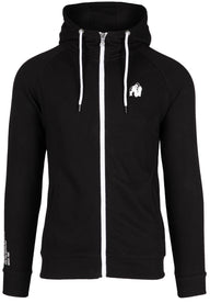 Gorilla Wear Payette Zipped Hoodie, svart - Elegant design, premium kvalitet