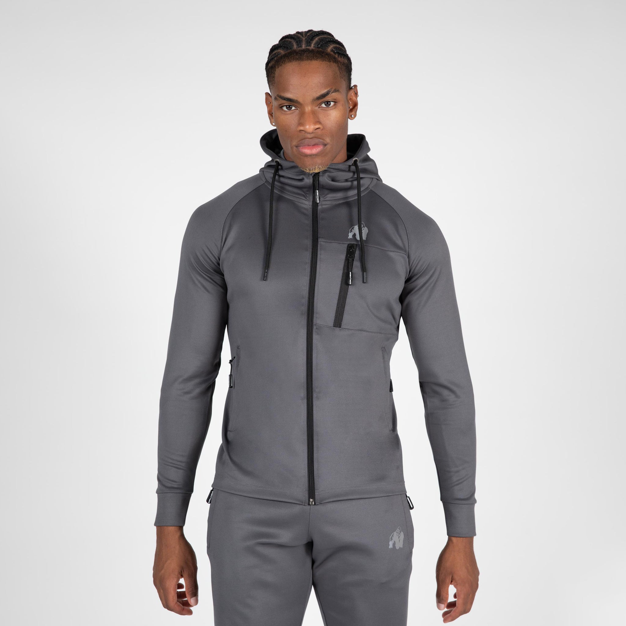 Gorilla Wear Scottsdale Track Jacket, grey