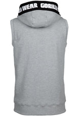 Gorilla Wear Milwaukee SL Zipped Hoodie, grey melange