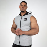 Gorilla Wear Milwaukee SL Zipped Hoodie, grey melange