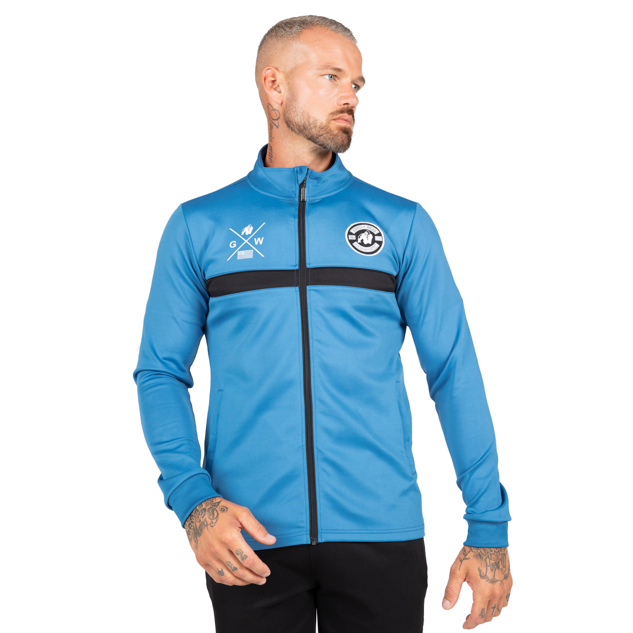 Gorilla Wear Vernon Track Jacket, blue