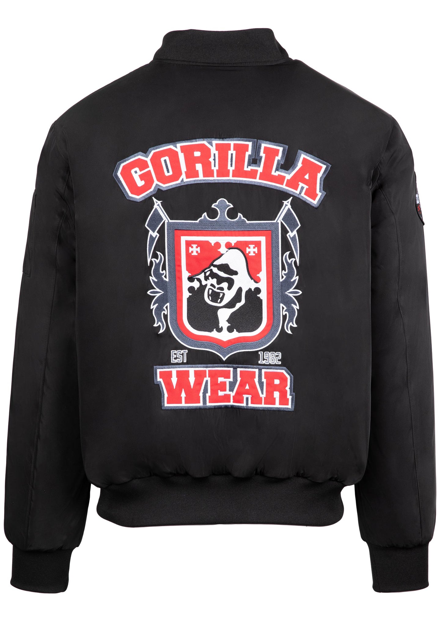 Gorilla Wear Covington Bomber Jacket, black