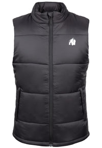 Gorilla Wear Irvine Puffer Vest, black