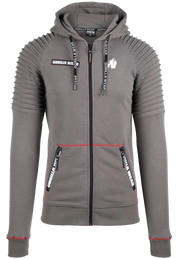 Gorilla Wear Georgia Zipped Hoodie, grey