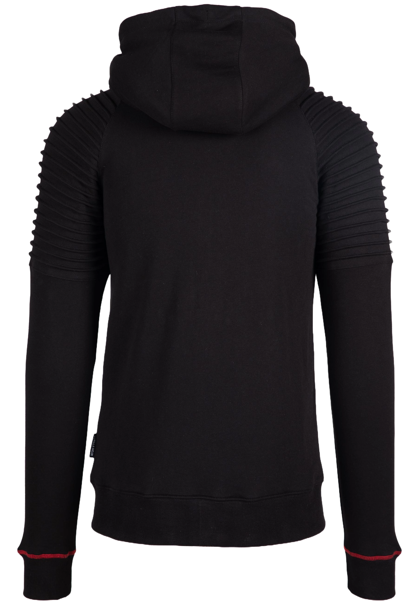 Gorilla Wear Georgia Zipped Hoodie, Svart