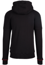 Gorilla Wear Georgia Zipped Hoodie, Svart