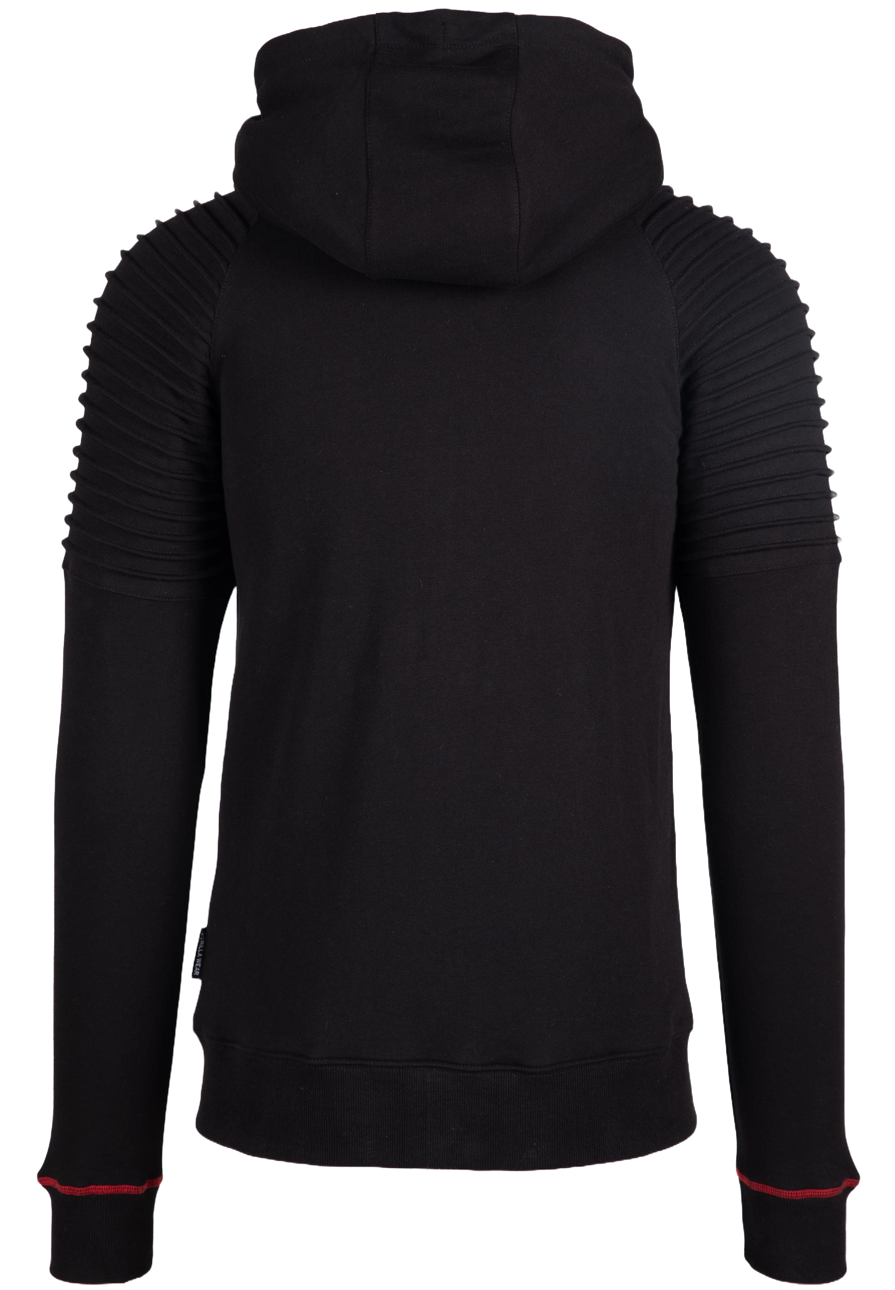 Gorilla Wear Georgia Zipped Hoodie, Svart