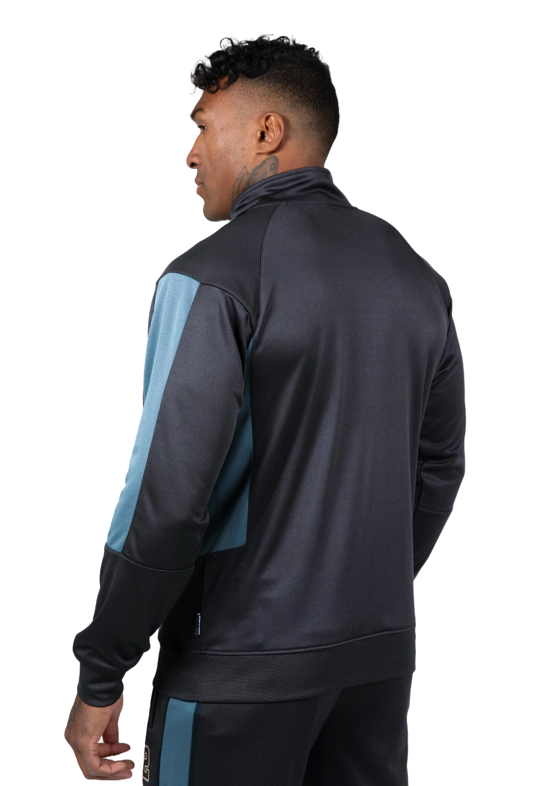 Gorilla Wear Devon Training Jacket, grey/blue