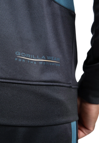 Gorilla Wear Devon Training Jacket, grey/blue