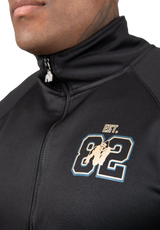 Gorilla Wear Devon Training Jacket, grey/blue