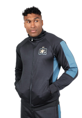 Gorilla Wear Devon Training Jacket, grey/blue