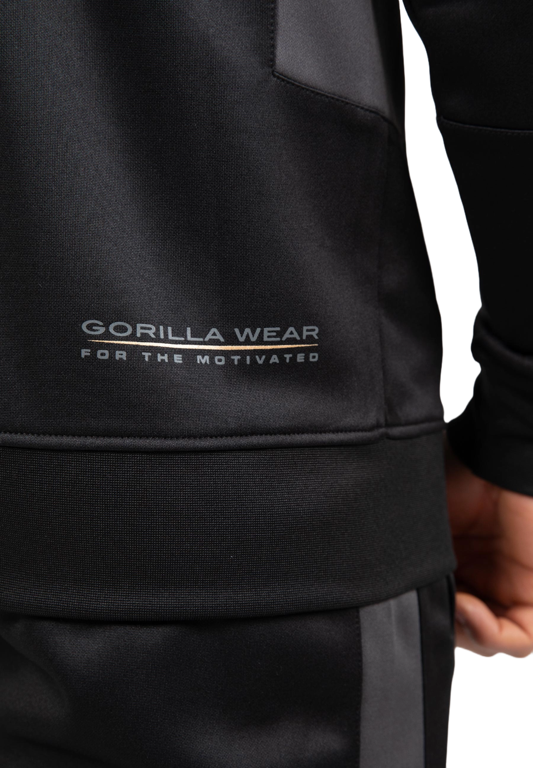 Gorilla Wear Devon Training Jacket, black/grey