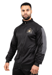Gorilla Wear Devon Training Jacket, black/grey