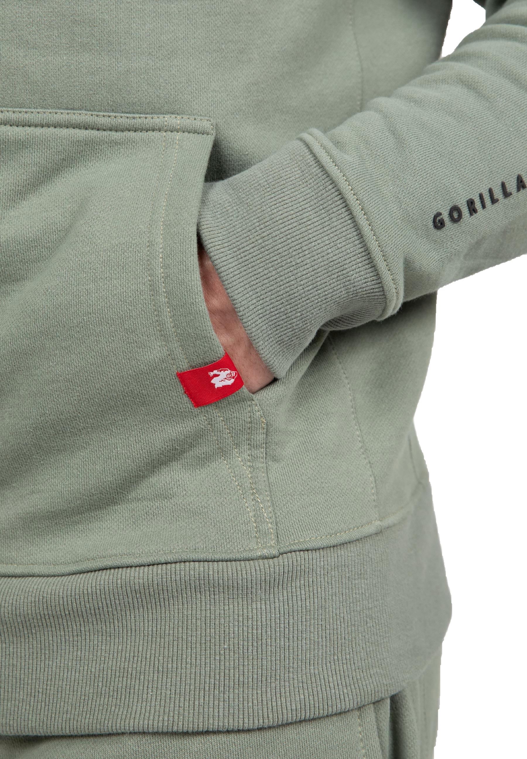 Gorilla Wear Leon Zipped Hoodie, green