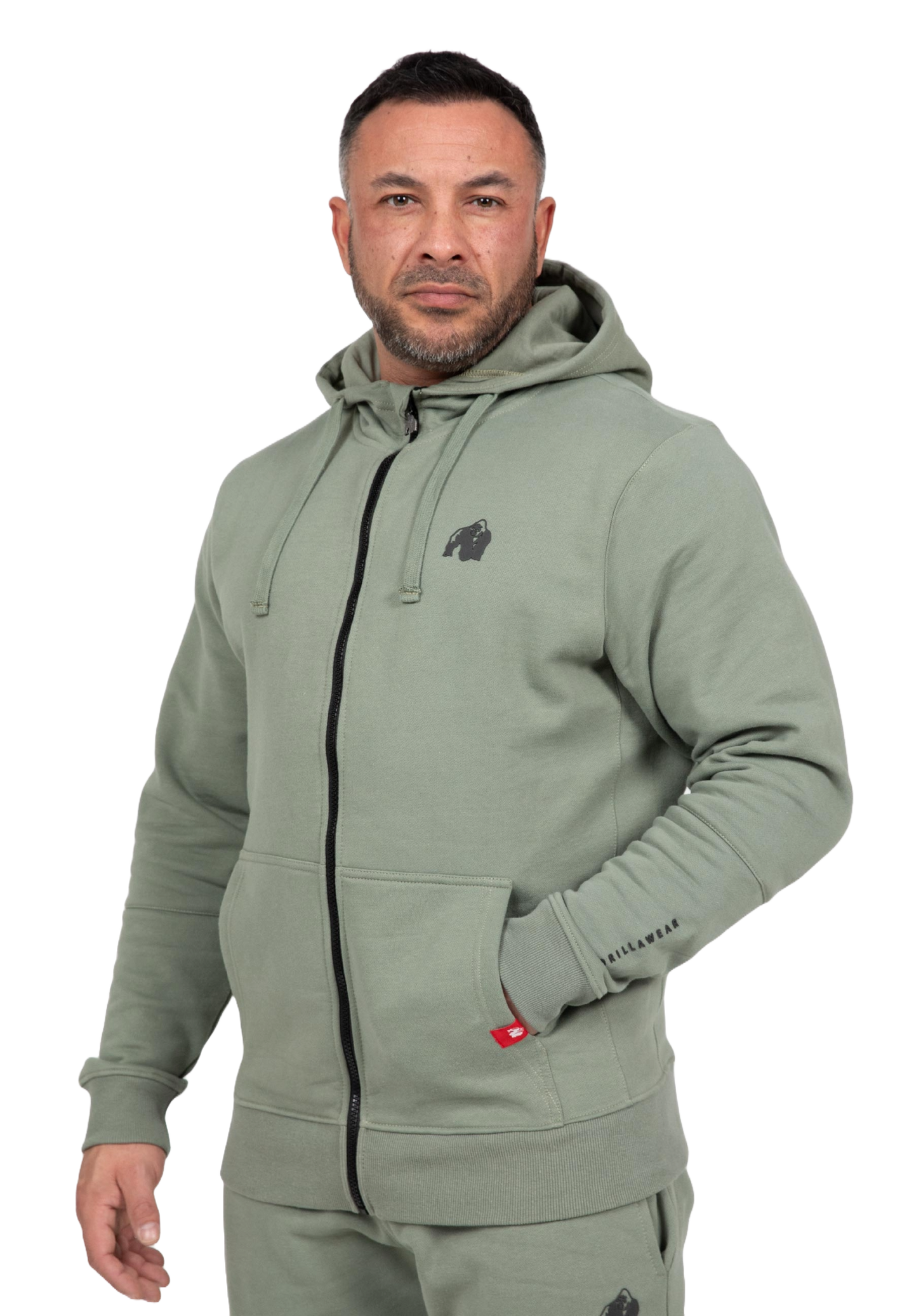 Gorilla Wear Leon Zipped Hoodie, green