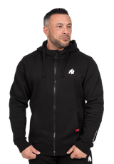Gorilla Wear, Leon Zipped Hoodie, svart