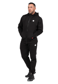 Gorilla Wear, Leon Zipped Hoodie, svart
