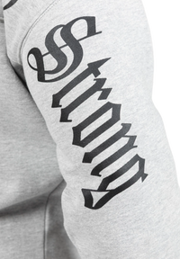 Gorilla Wear Utah Zipped Hoodie, light grey melange