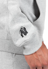 Gorilla Wear Utah Zipped Hoodie, light grey melange