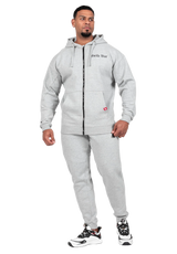 Gorilla Wear Utah Zipped Hoodie, light grey melange